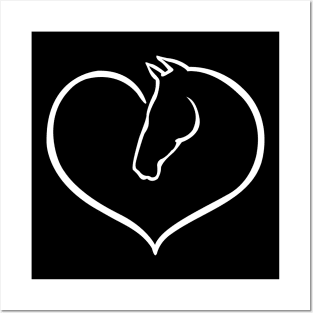 Love Horses Gift Posters and Art